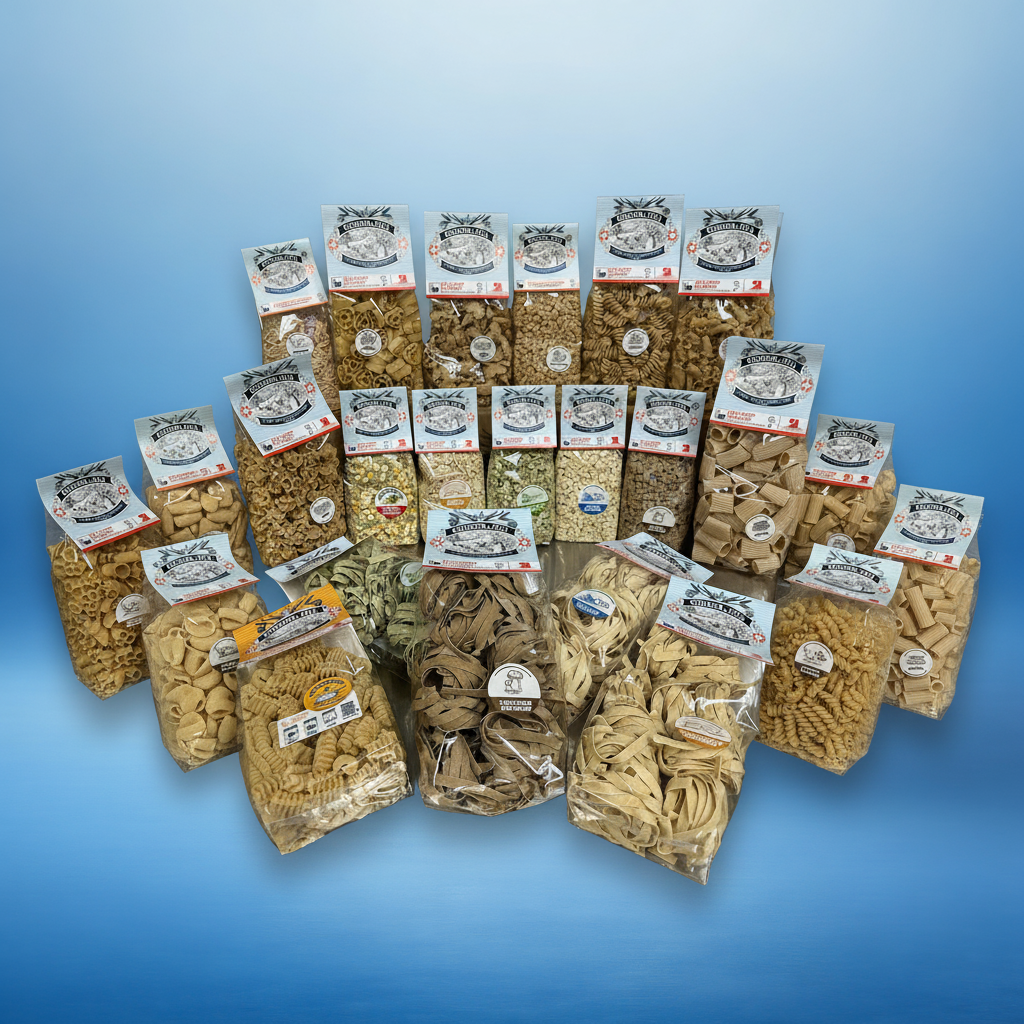 Image collection cartons découvertes avec fond bleu