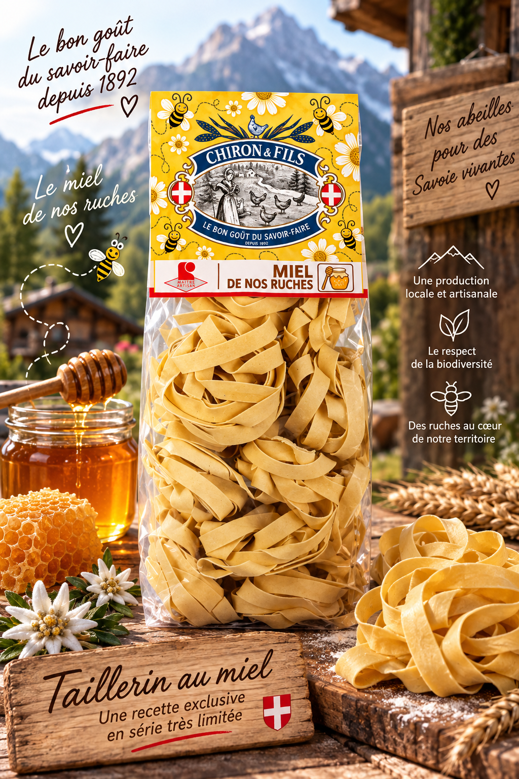 Taillerin au miel de nos ruches, édition limitée 250 g 🍯